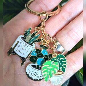 Plants 🌳 ☘️ handmade keychain